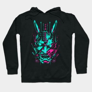 Glitch Oni Demon Hoodie